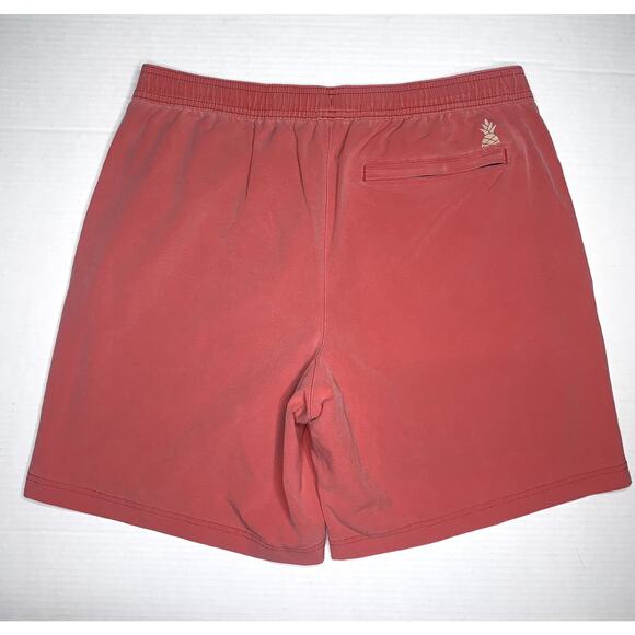 Chubbies Men's Salmon Athloungers Spring Cleans Sport Shorts Size L 7" Inseam - Picture 3 of 11